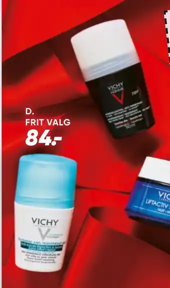 Bilka Vichy deodorant tilbud