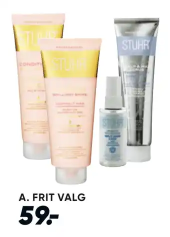 Bilka Stuhr hårpleje tilbud