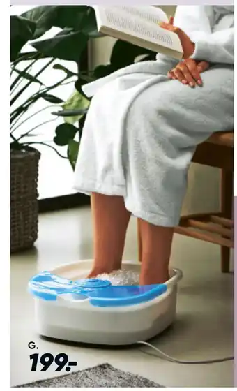 Bilka Fodspa med massage tilbud