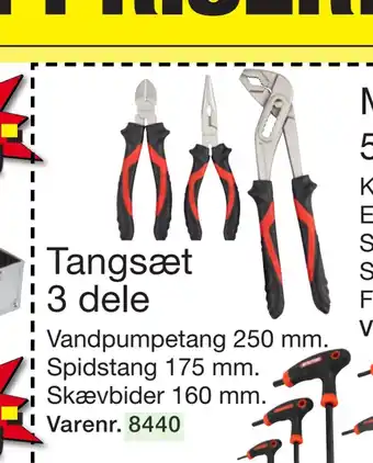 Harald Nyborg Tangsæt 3 dele tilbud