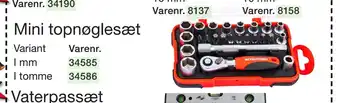 Harald Nyborg Mini topnøglesæt tilbud