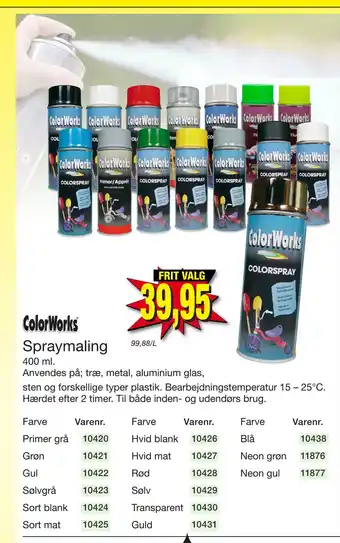 Harald Nyborg Spraymaling tilbud