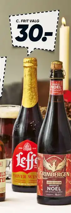 Leffe winter eller grimbergen noël