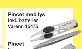 Harald Nyborg Pincet med lys tilbud