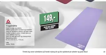 Harald Nyborg Yogamåtte tilbud