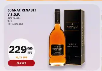 Scandinavian Park Cognac renault v.s.o.p tilbud