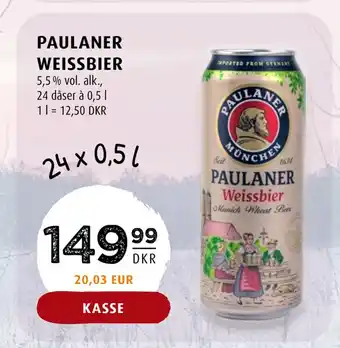 Scandinavian Park Paulaner weissbier tilbud