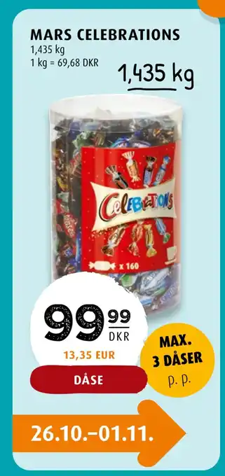 Scandinavian Park Mars celebrations tilbud