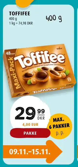 Scandinavian Park Toffifee tilbud