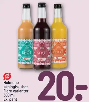 Holmene Økologisk Shot 500 ml
