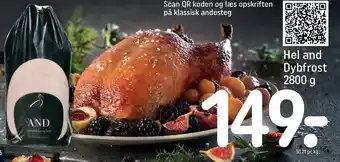 REMA 1000 Hel and Dybfrost 2800 g tilbud