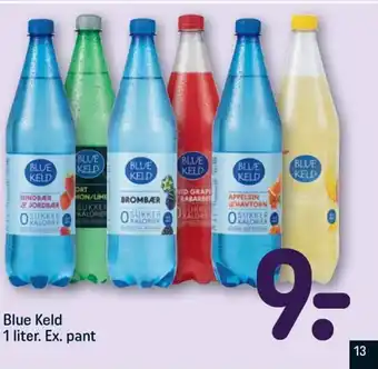 REMA 1000 Blue Keld 1 liter. Ex. pant tilbud