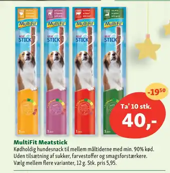 Maxi Zoo Multifit meatstick tilbud