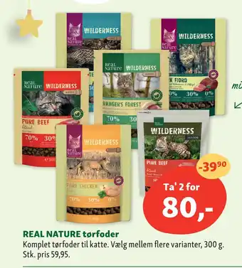 Maxi Zoo Real nature tørfoder tilbud