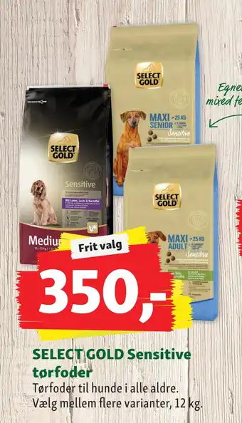 Maxi Zoo Select gold sensitive tørfoder tilbud