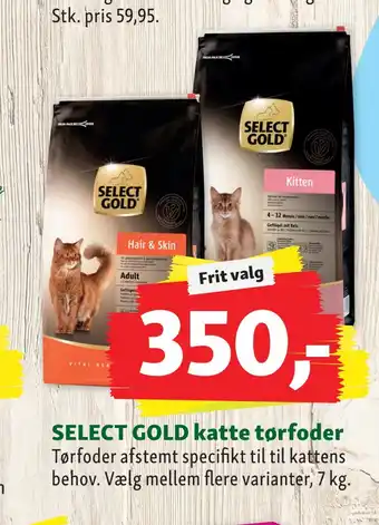 Maxi Zoo Select gold katte torfoder tilbud