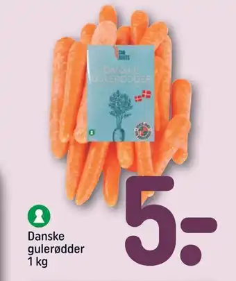 REMA 1000 Danske Gulerødder 1kg tilbud