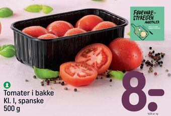 REMA 1000 Tomater i Bakke 500 g tilbud