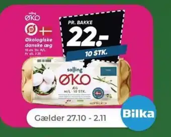 Netto Økologiske danske æg tilbud