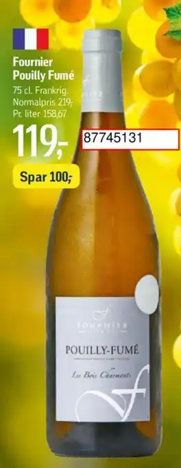 Føtex Fournier Pouilly Fumé 75 cl. tilbud