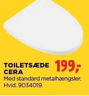 jem & fix TOILETSÆDE CERA tilbud