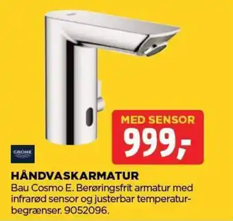 jem & fix HÅNDVASKARMATUR tilbud