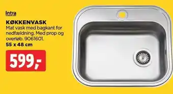 Intra KØKKENVASK