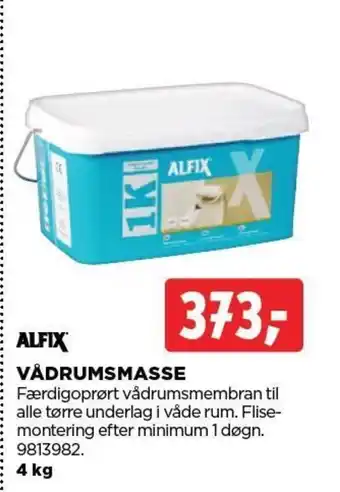 jem & fix ALFIX VÅDRUMSMASSE tilbud