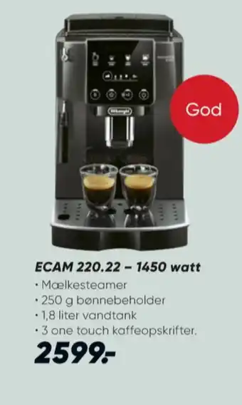 Bilka Delonghi espressomaskine tilbud