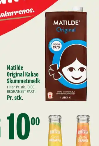 Min Købmand Matilde kakaomælk tilbud