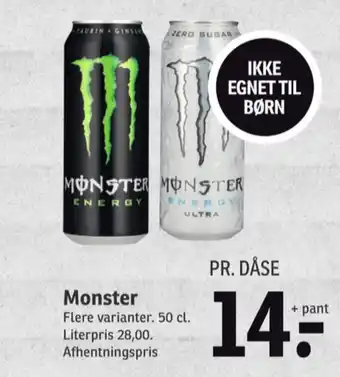 SPAR Ultra energidrik tilbud
