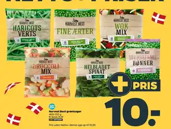 Netto Harvest best broccoli mix tilbud