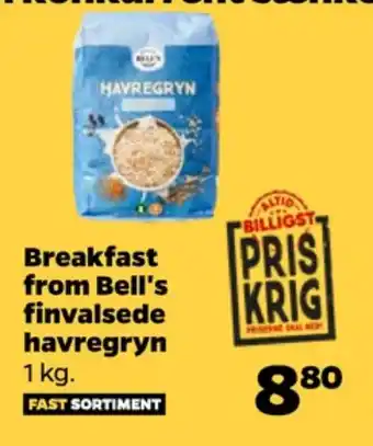 Netto Bells havregryn tilbud