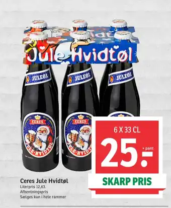 SPAR Julehvidtøl øl tilbud