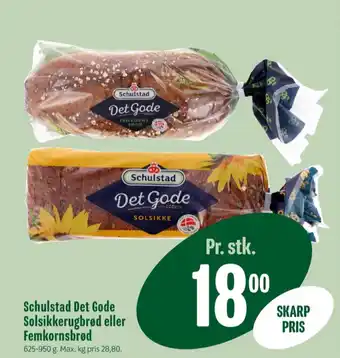 Min Købmand Det gode solsikkerugbrød tilbud