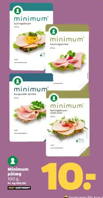 Netto Minimum honningskinke tilbud