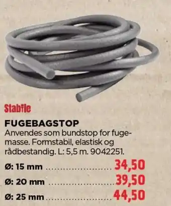 jem & fix Stabile FUGEBAGSTOP tilbud