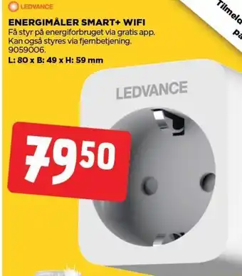 jem & fix ENERGIMÅLER SMART+ WIFI tilbud