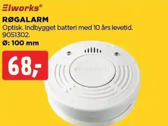 jem & fix Elworks® RØGALARM tilbud