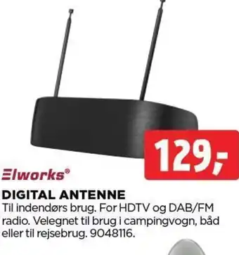 jem & fix Elworks® DIGITAL ANTENNE tilbud