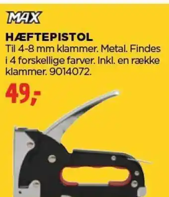 jem & fix HÆFTEPISTOL tilbud