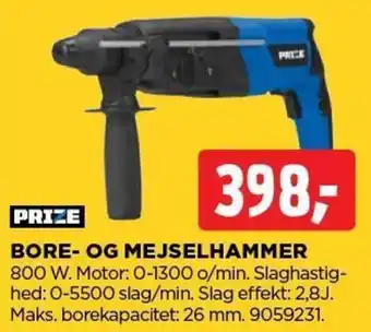 PRIZE BORE- OG MEJSELHAMMER