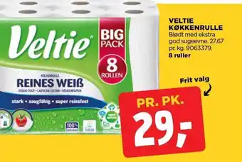 jem & fix VELTIE KØKKENRULLE tilbud