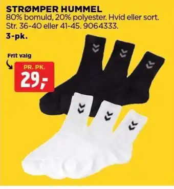 jem & fix STRØMPER HUMMEL tilbud