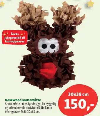 Rosewood snusemåtte