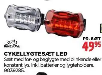 jem & fix CYKELLYGTESÆT LED tilbud