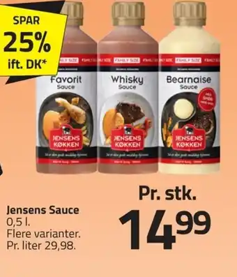 Fleggaard Jensens Sauce 0,5 l. tilbud