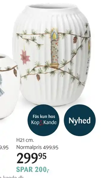 Kop & Kande Vase tilbud