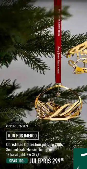 Imerco Christmas collection juleuro 2004 tilbud