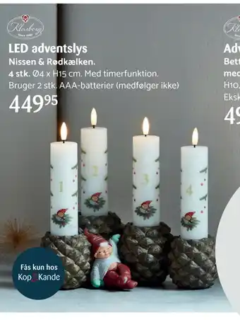 Led adventslys